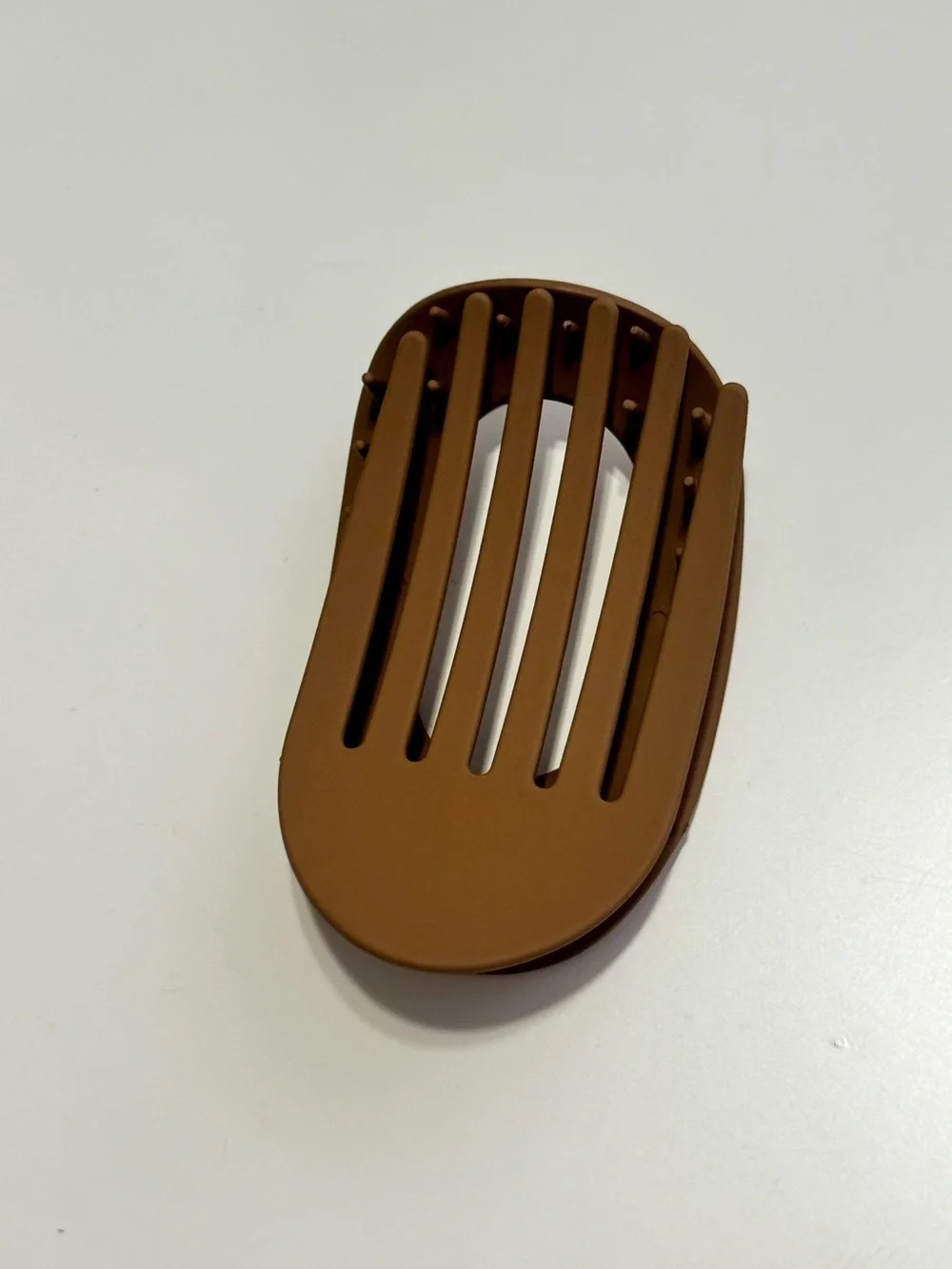 Taupe Khaki Tan Hair Claw Clip - Classic Light Brown